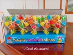 Colorful Windmill Lollipop