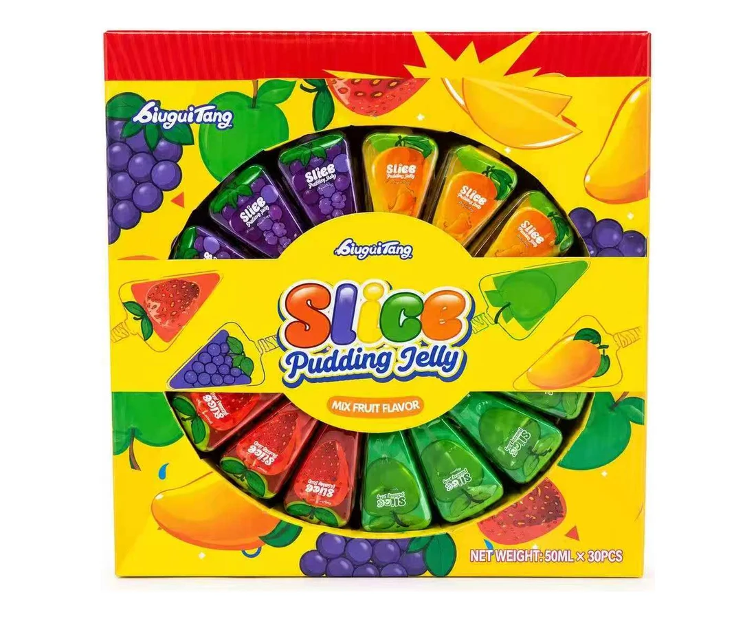 Fruit Slice Pudding Jelly